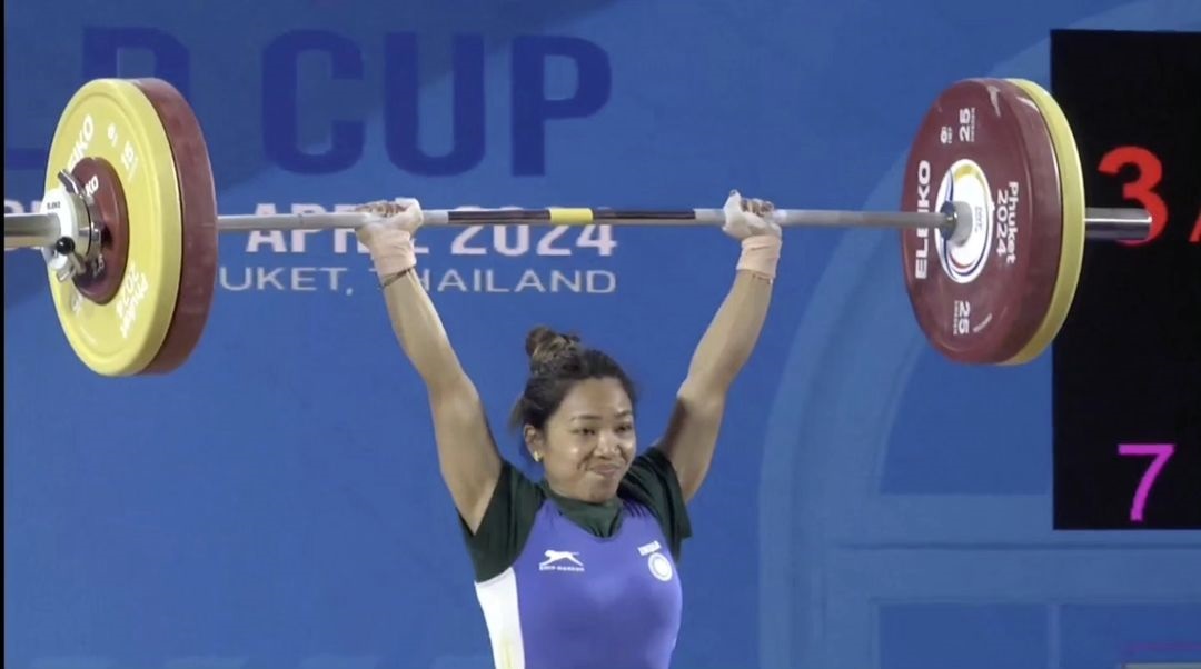 Mirabai chanu almost qualifies for Paris Olympics 2024 SportsKampus